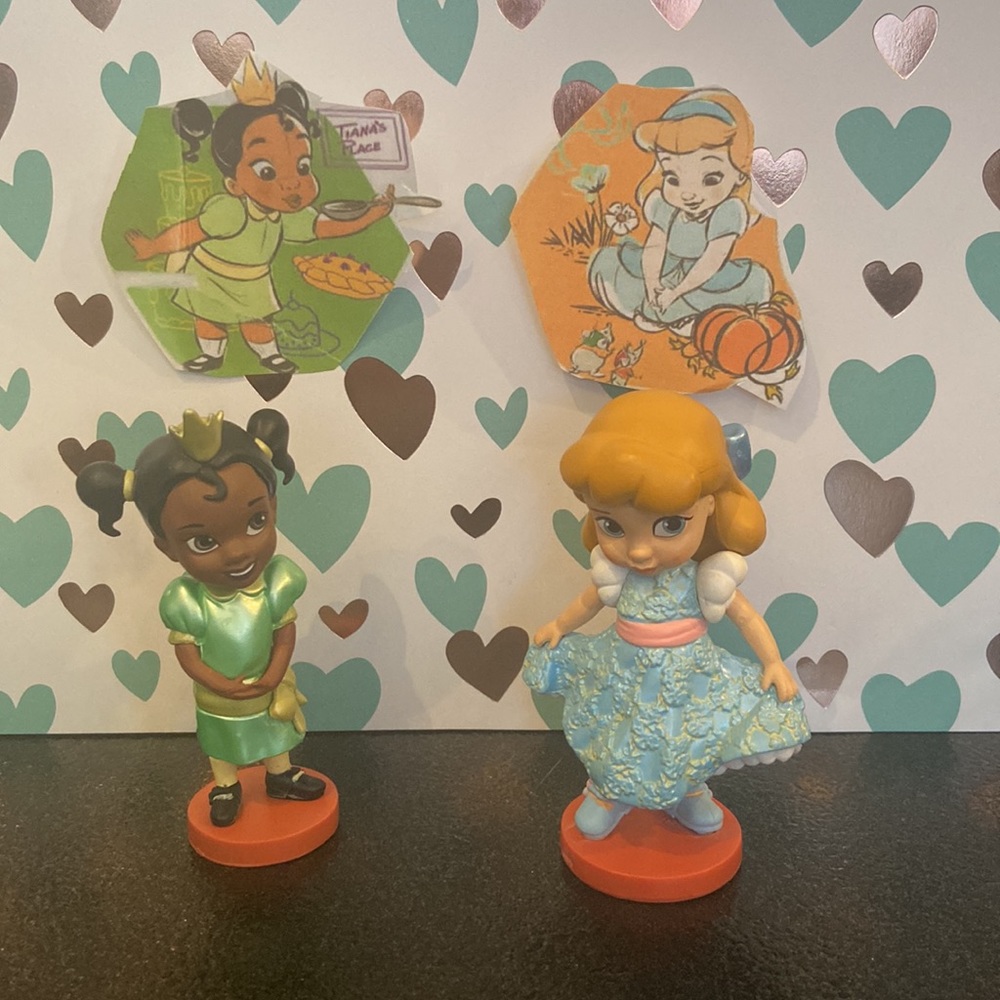 NWOT: Tiana & Cinderella from Disney animator’s collection deluxe new